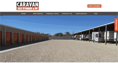 Desktop Screenshot of caravanselfstorage.com